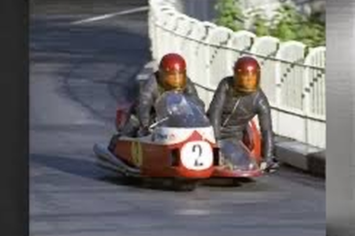 Historic Woodhouse sidecar racing image